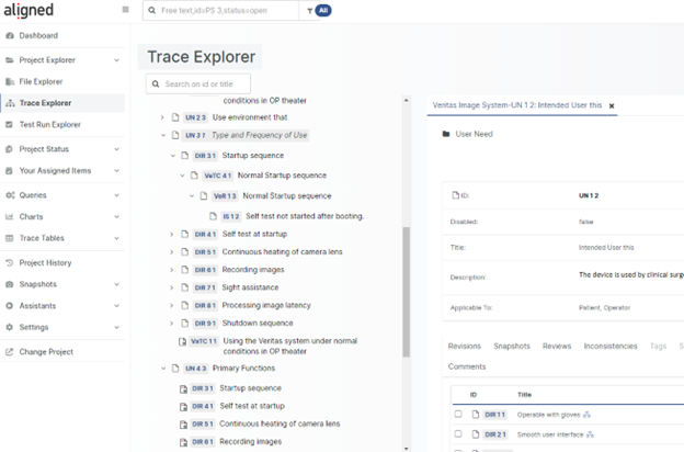 screenshot of aligned elements